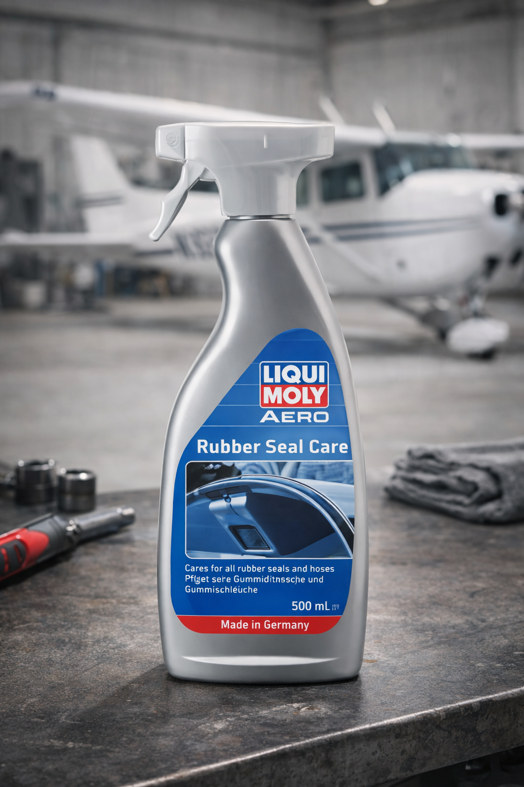 LIQUI MOLY Aero Rubber Seal Care - Entretien des joints caoutchouc aviation (500ml)