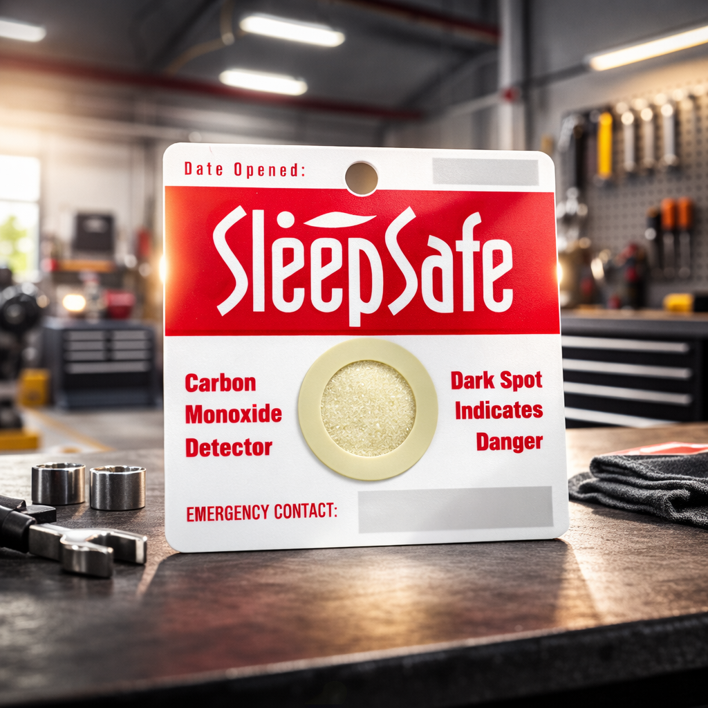 Sleep Safe - Détecteur monoxyde de carbone