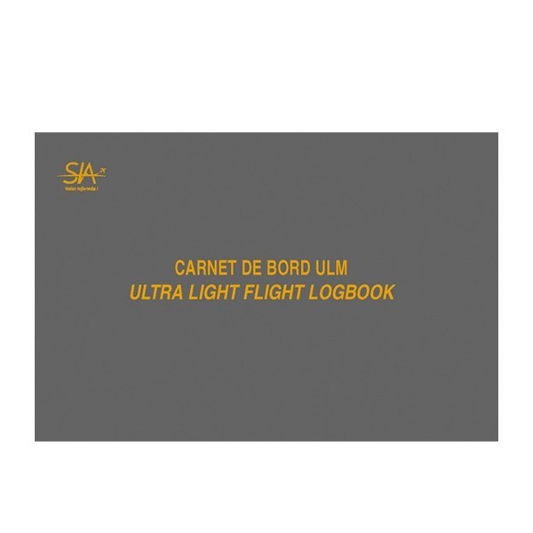 Carnet de Vol ULM SIA
