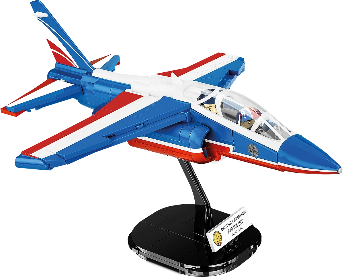 Maquette COBI Alpha Jet Patrouille de France