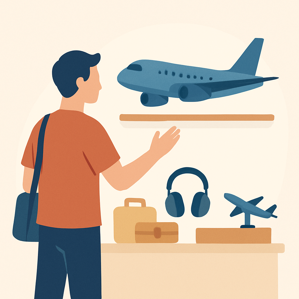 Boutique aéronautique : que peut-on y acheter exactement ?