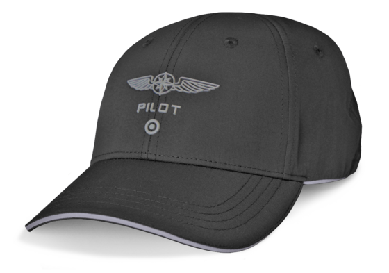 CASQUETTE COTTON NOIR PILOT CAP COTTON BLACK