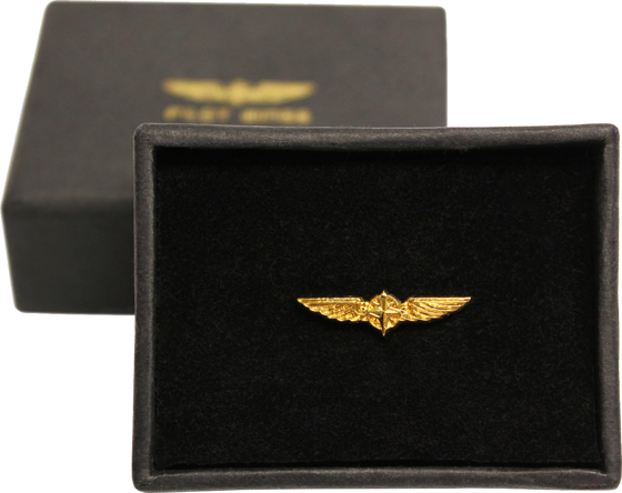 PILOT WINGS 15MM GOLD